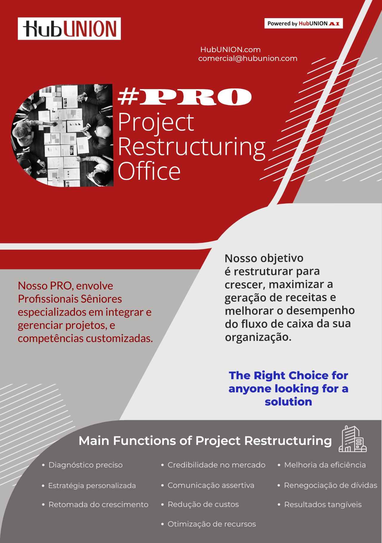 Serviço PRO - Project Restructuring Office