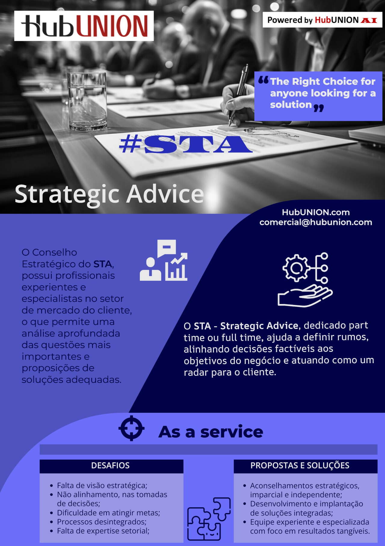 Serviço STA - Strategic Advice