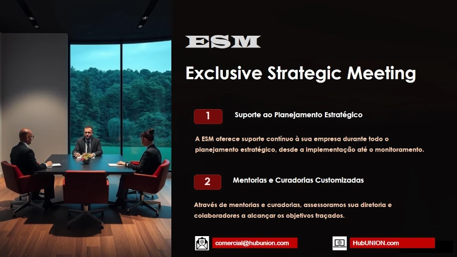 Serviço ESM - Exclusive Strategic Meeting
